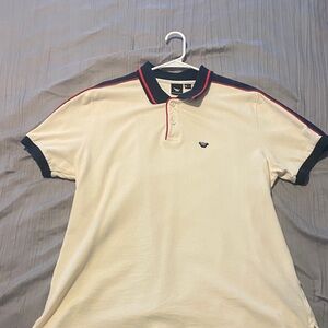 Paper Plane’s Men's Cream Polo Shirt